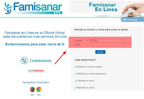 citas telefonicas famisanar|Agendamiento de Citas Médicas en Famisanar